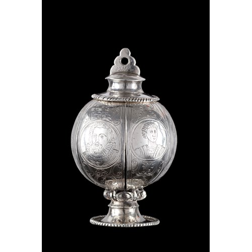 A Rare and Very Fine Elizabethan Silver Pomander